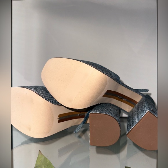 Sam Edelman Kori denim platform sandals - Picture 4 of 4